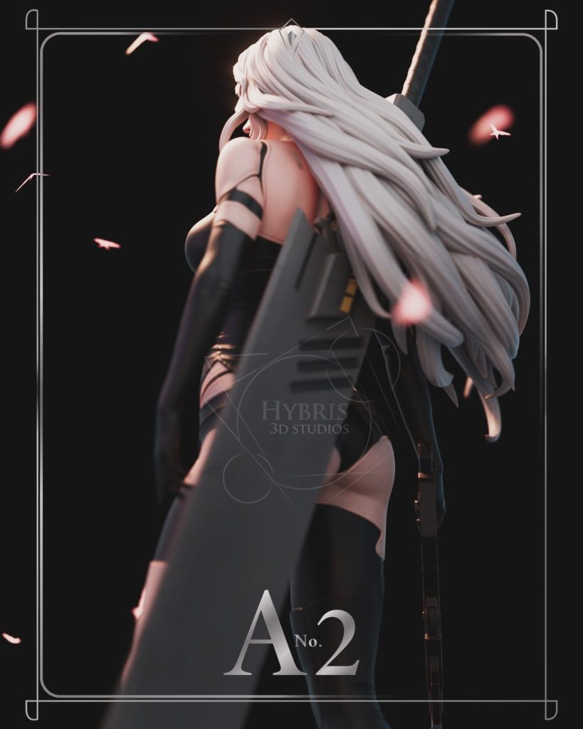 图片[2]-Hybris 尼尔：机械纪元 尤尔哈A型二号-P站图纸收藏馆