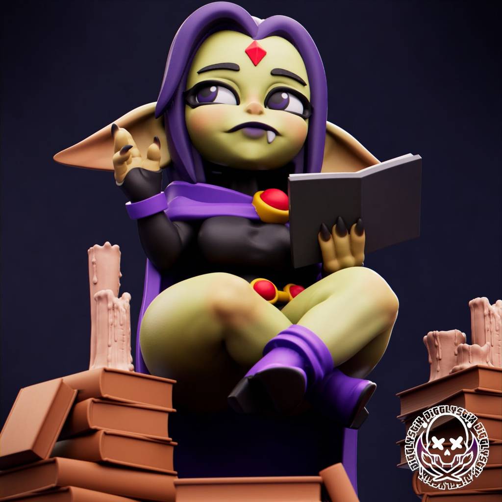 Jigglystix DC漫画 渡鸦-P站图纸收藏馆