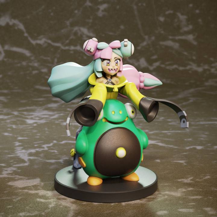 Jigglystix 精灵宝可梦 奇树与电肚蛙-P站图纸收藏馆