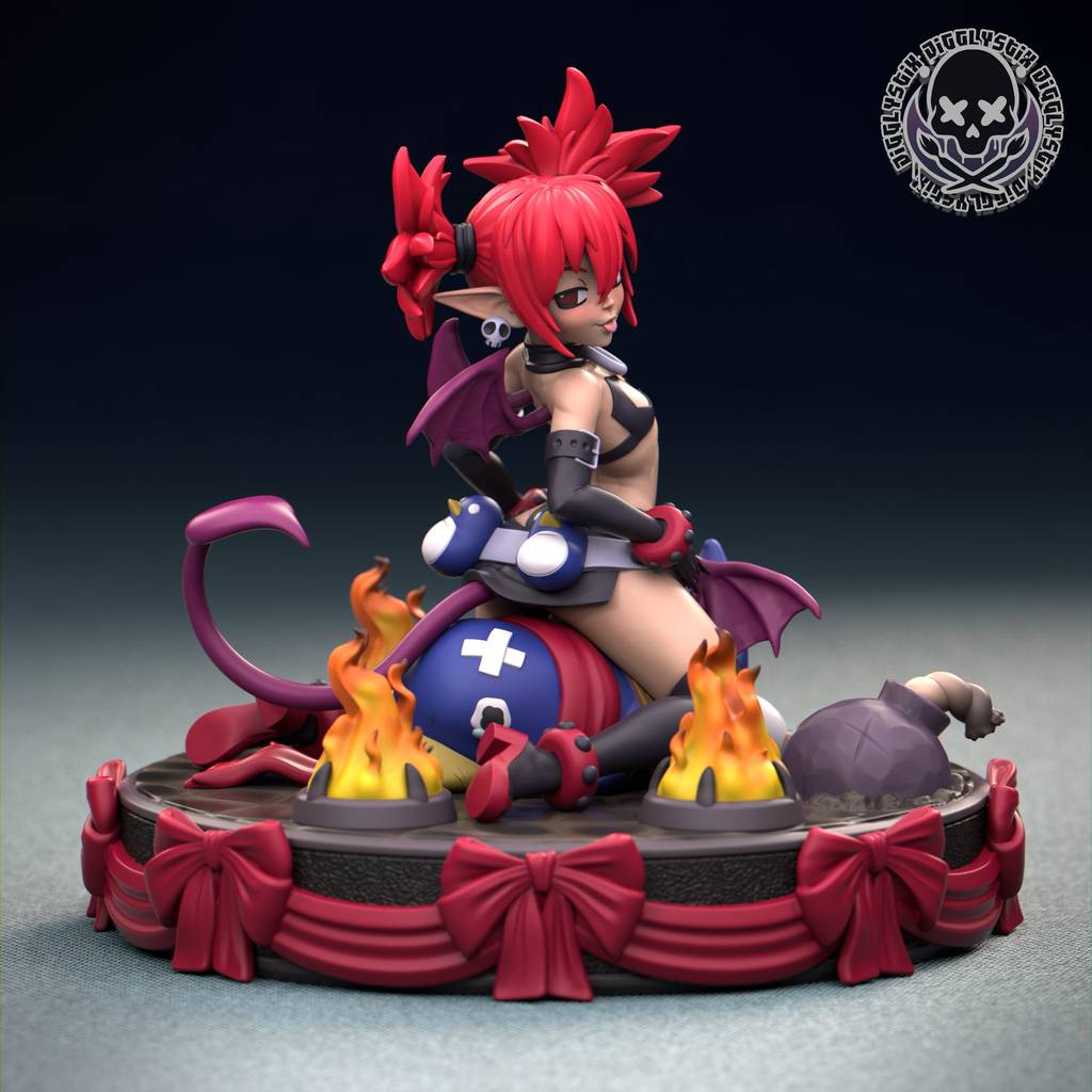 Jigglystix 魔界战记 艾多娜-P站图纸收藏馆