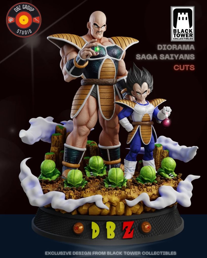 Black Towe 龙珠 贝吉塔和那巴-P站图纸收藏馆