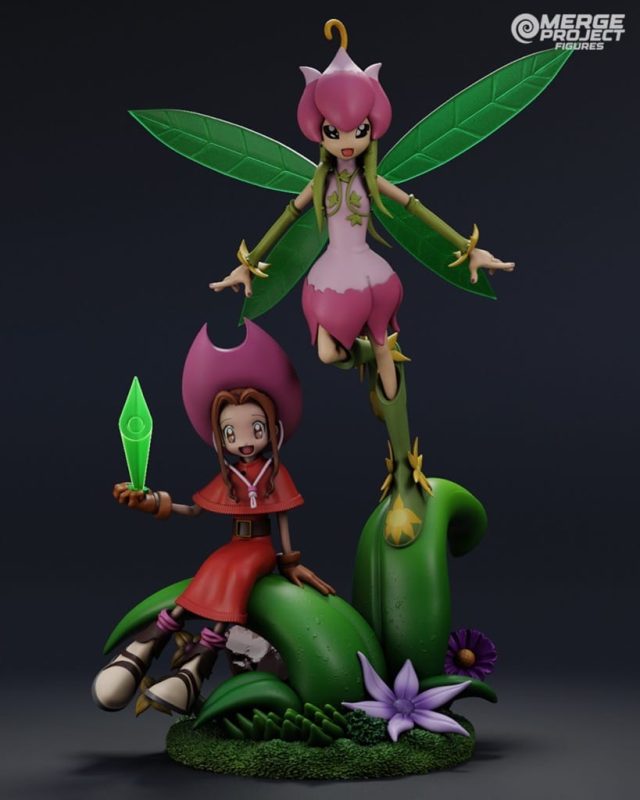 MPF 数码宝贝 花仙兽和大刀川美美-P站图纸收藏馆