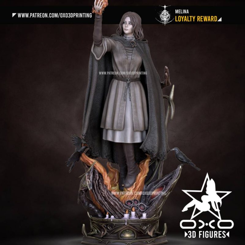 OXO3D 艾尔登法环 梅琳娜-P站图纸收藏馆