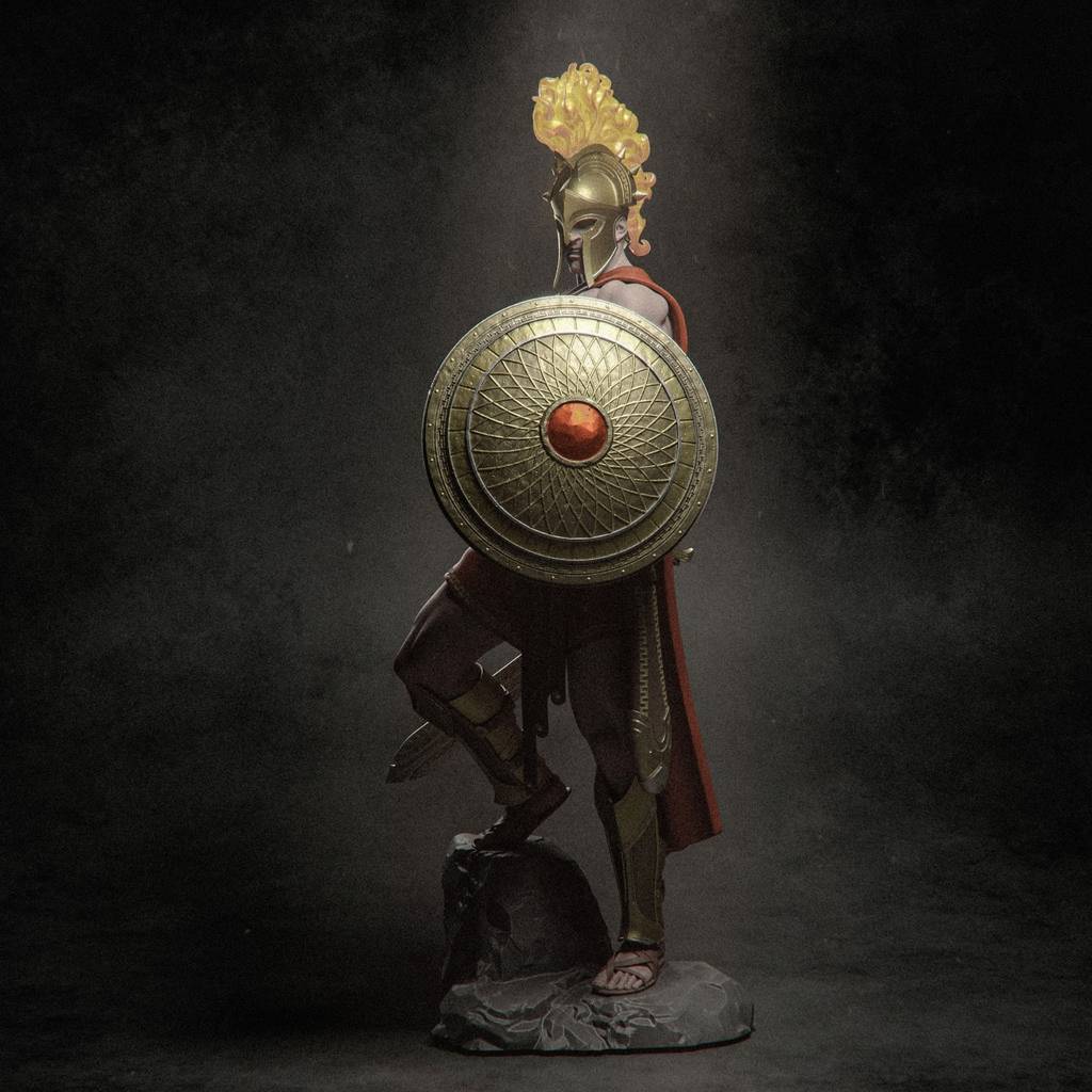 图片[3]-CA3D 希腊神话 战神阿瑞斯-P站图纸收藏馆