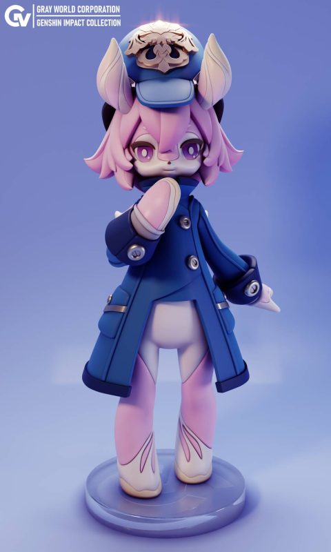 GrayWorld 原神 美露莘-P站图纸收藏馆