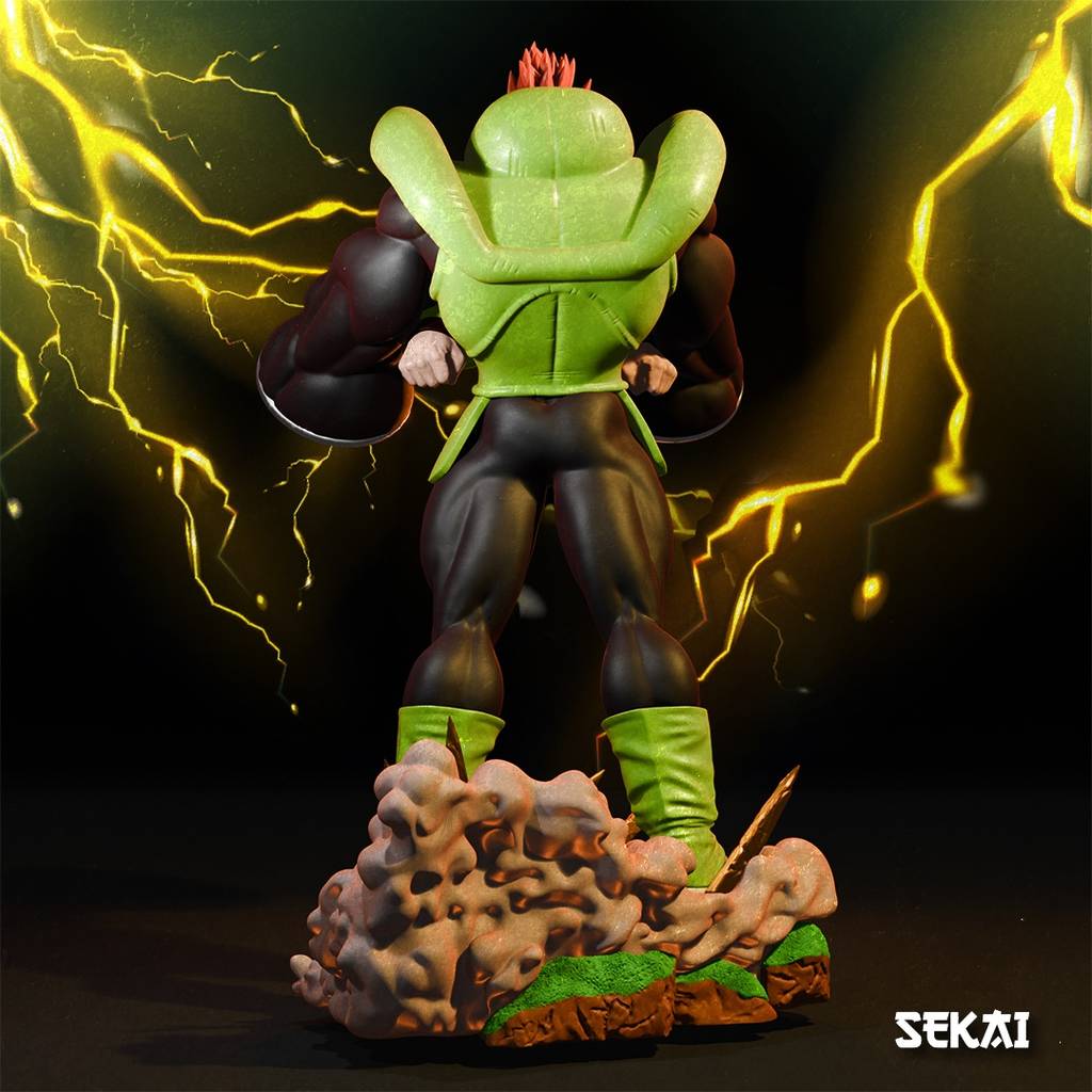 图片[3]-Sekai 龙珠 人造人16号-P站图纸收藏馆