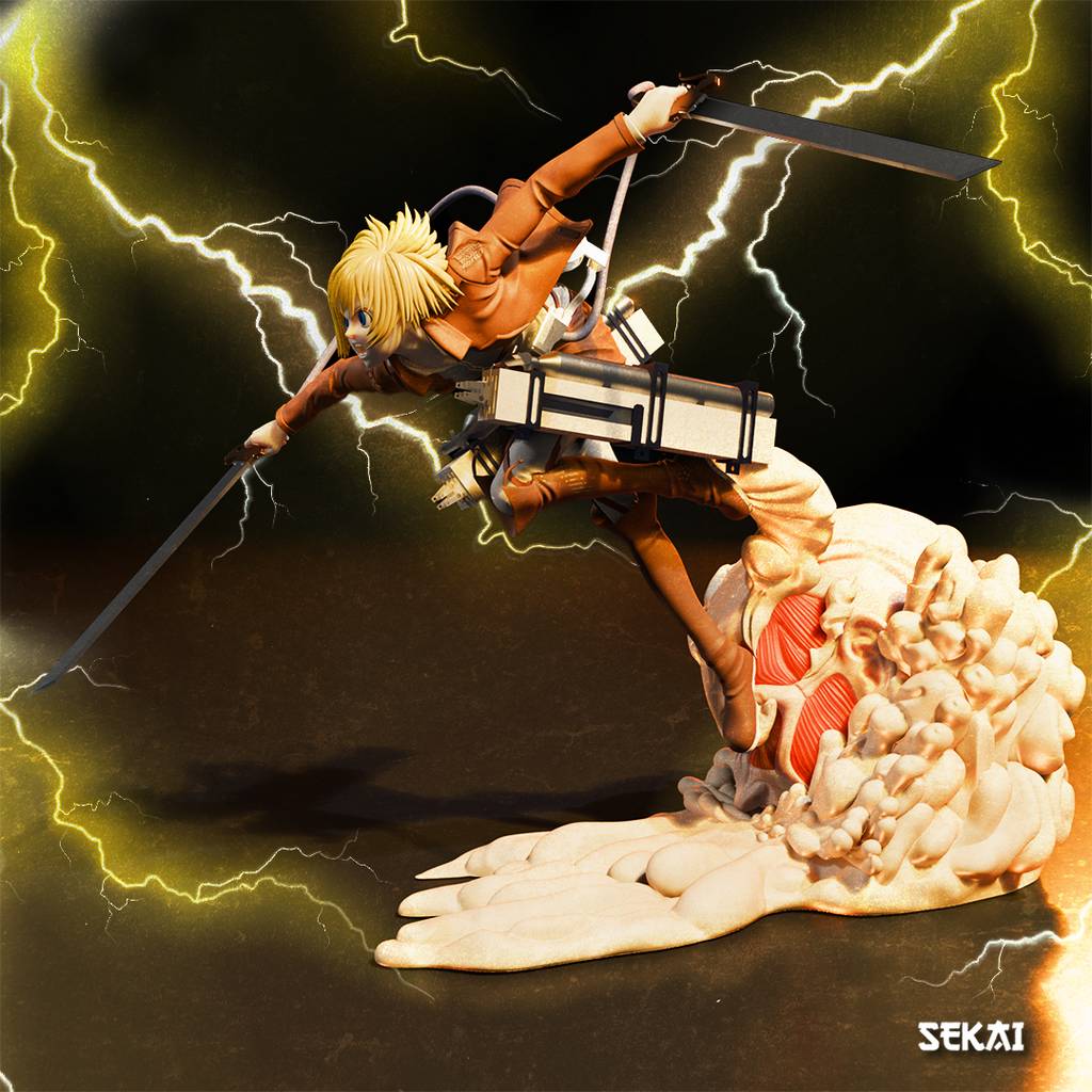 图片[2]-Sekai 进击的巨人 阿明·阿诺德-P站图纸收藏馆