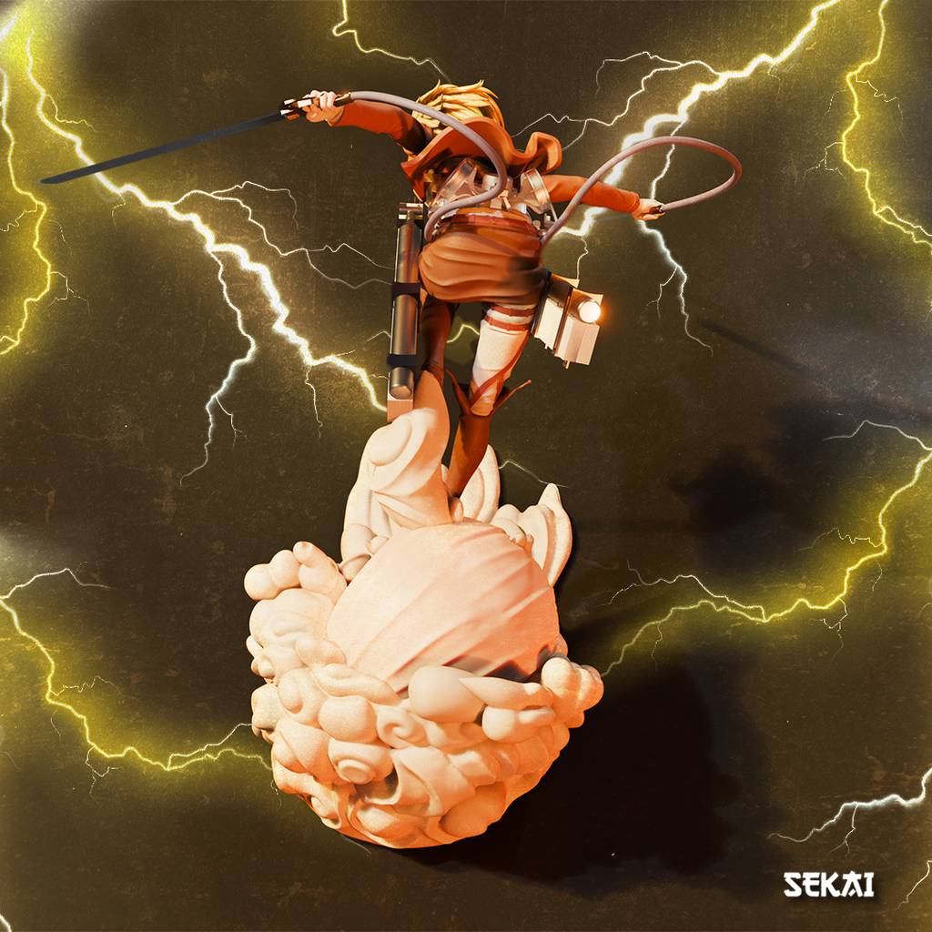 图片[3]-Sekai 进击的巨人 阿明·阿诺德-P站图纸收藏馆