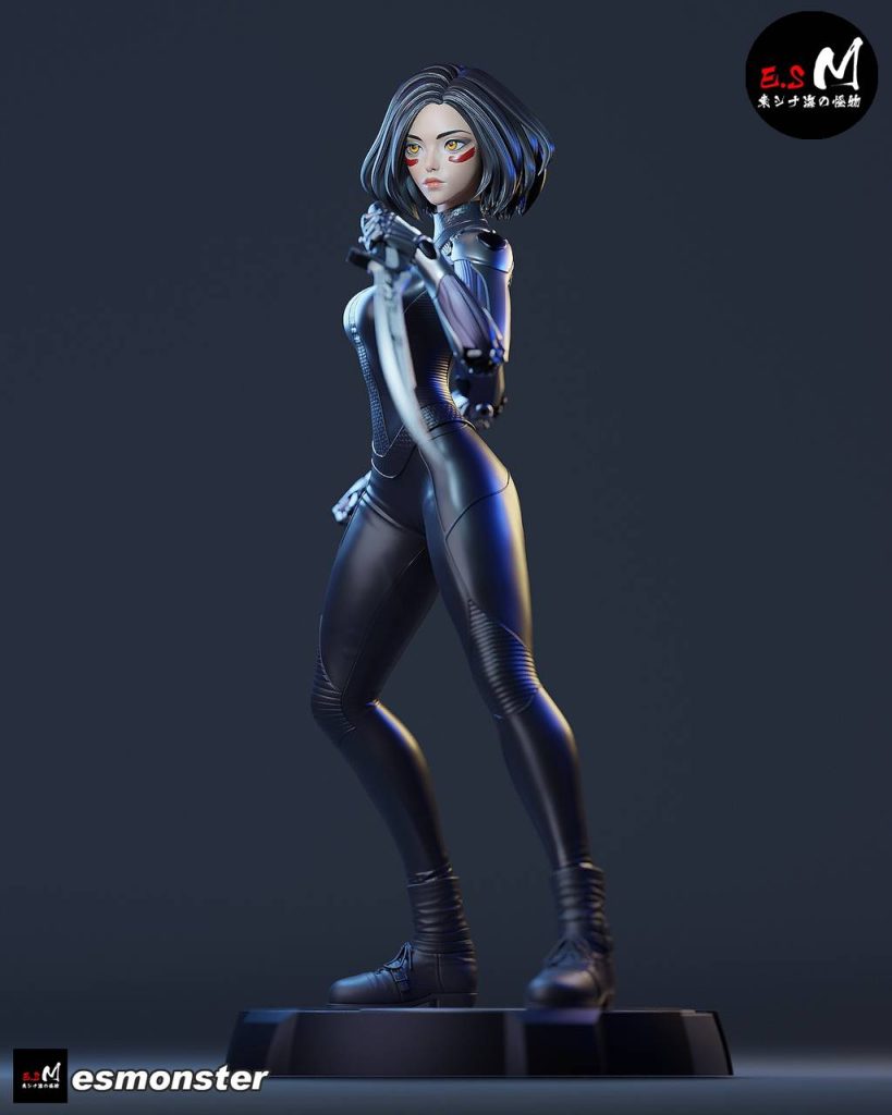 图片[2]-ESMonster 战斗天使 阿丽塔-P站图纸收藏馆