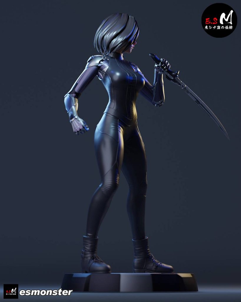 图片[3]-ESMonster 战斗天使 阿丽塔-P站图纸收藏馆