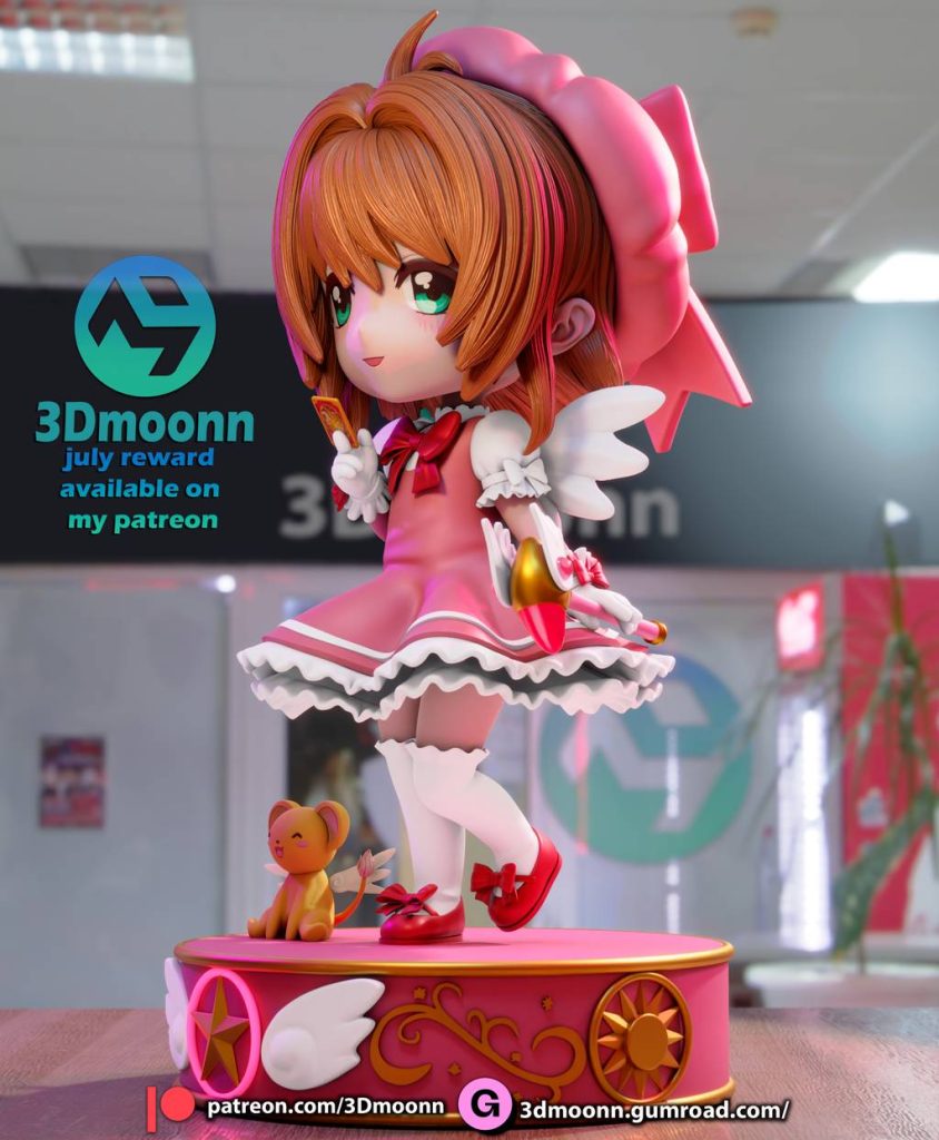 图片[2]-3Dmoonn 百变小樱-P站图纸收藏馆