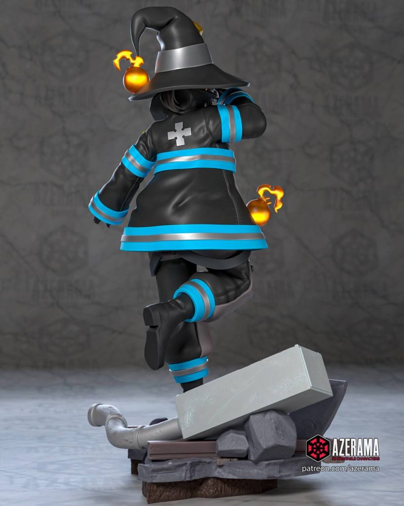 图片[2]-Azerama 炎炎消防队 茉希尾瀬-P站图纸收藏馆