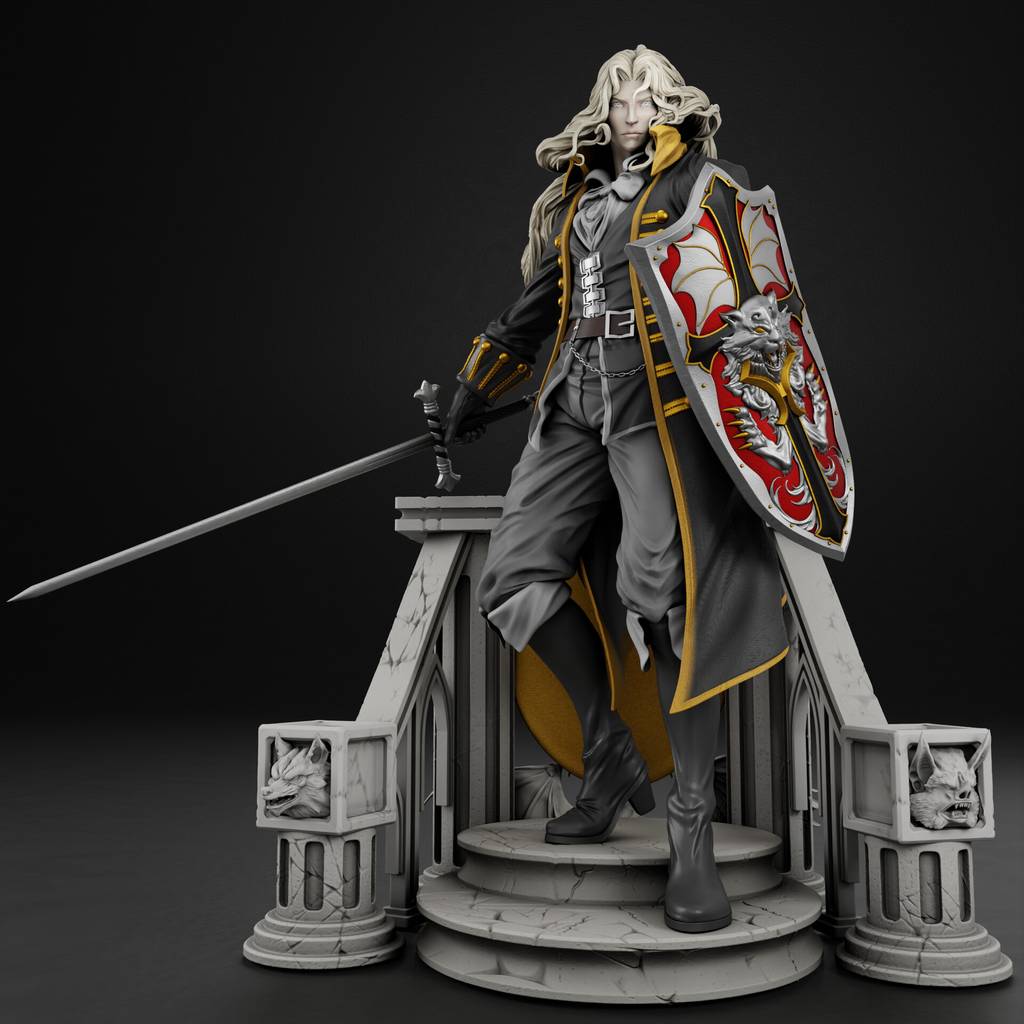 恶魔城 阿鲁卡多-P站图纸收藏馆