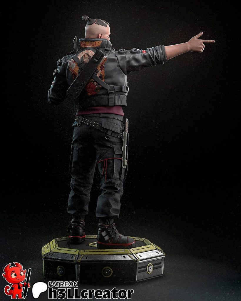 图片[2]-H3LL 赛博朋克2077 杰克·威尔斯-P站图纸收藏馆