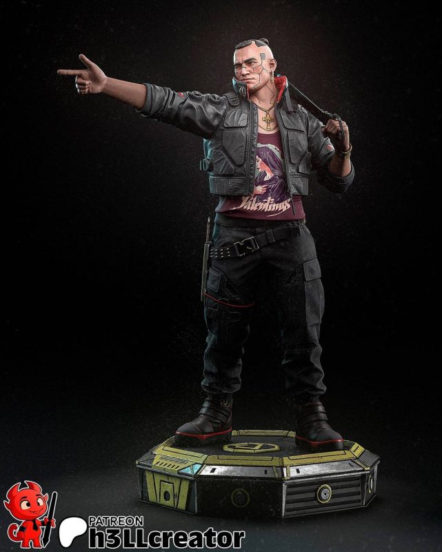 H3LL 赛博朋克2077 杰克·威尔斯-P站图纸收藏馆