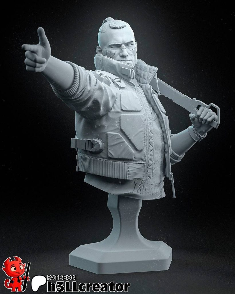 图片[3]-H3LL 赛博朋克2077 杰克·威尔斯-P站图纸收藏馆