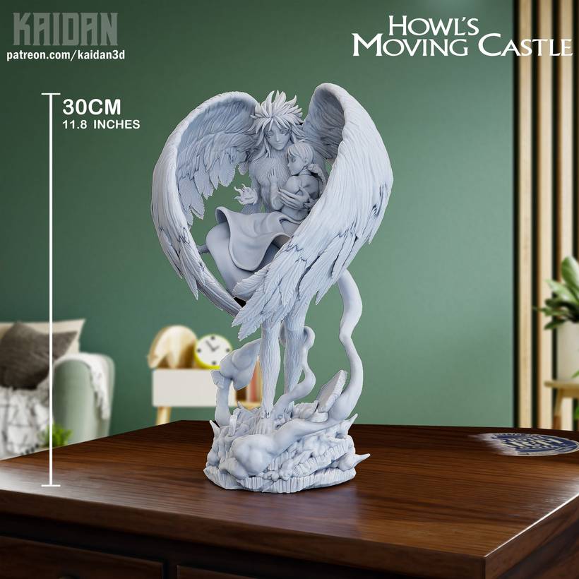 图片[3]-Kaidan 哈尔的移动城堡 苏菲和哈尔-P站图纸收藏馆