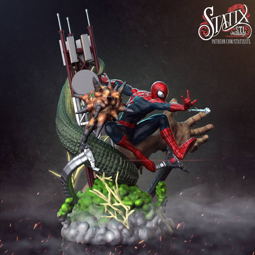 图片[3]-STATIX 漫威 蜘蛛侠-P站图纸收藏馆