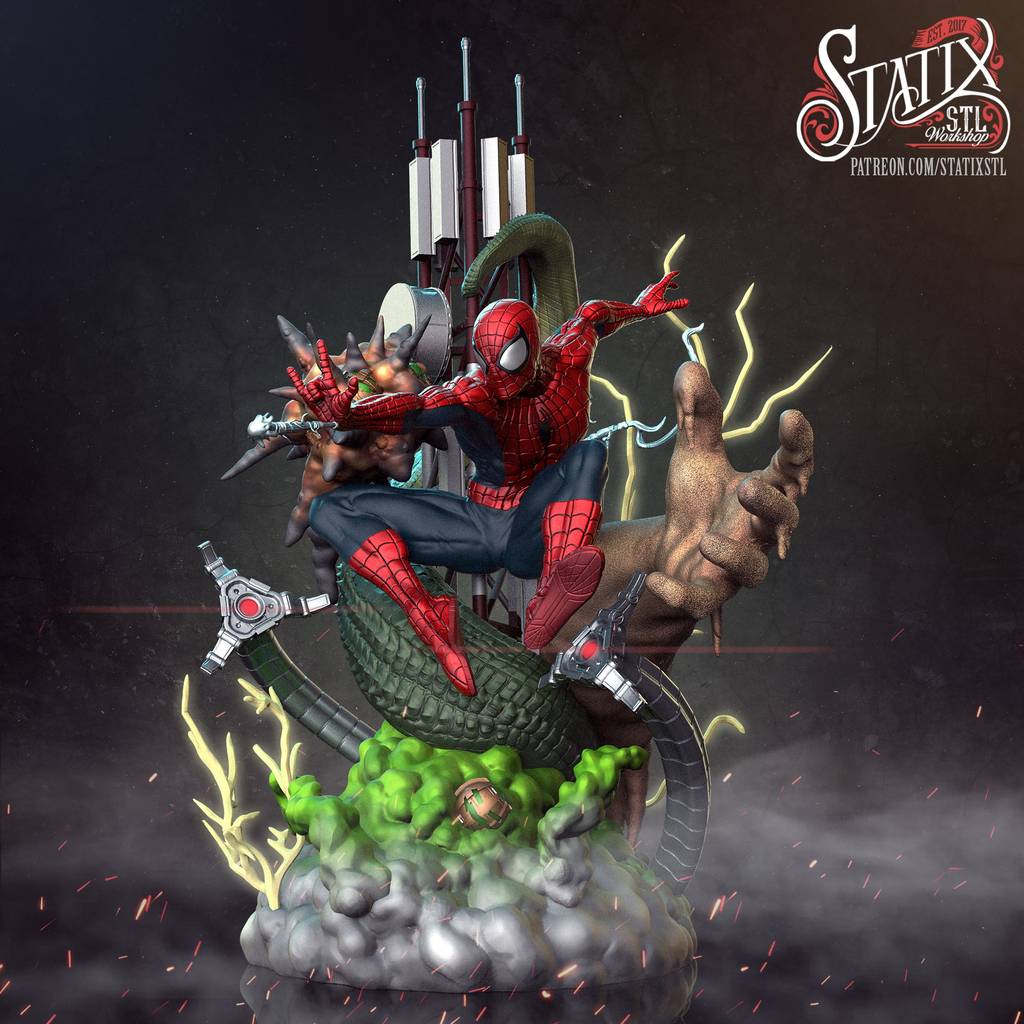 图片[2]-STATIX 漫威 蜘蛛侠-P站图纸收藏馆