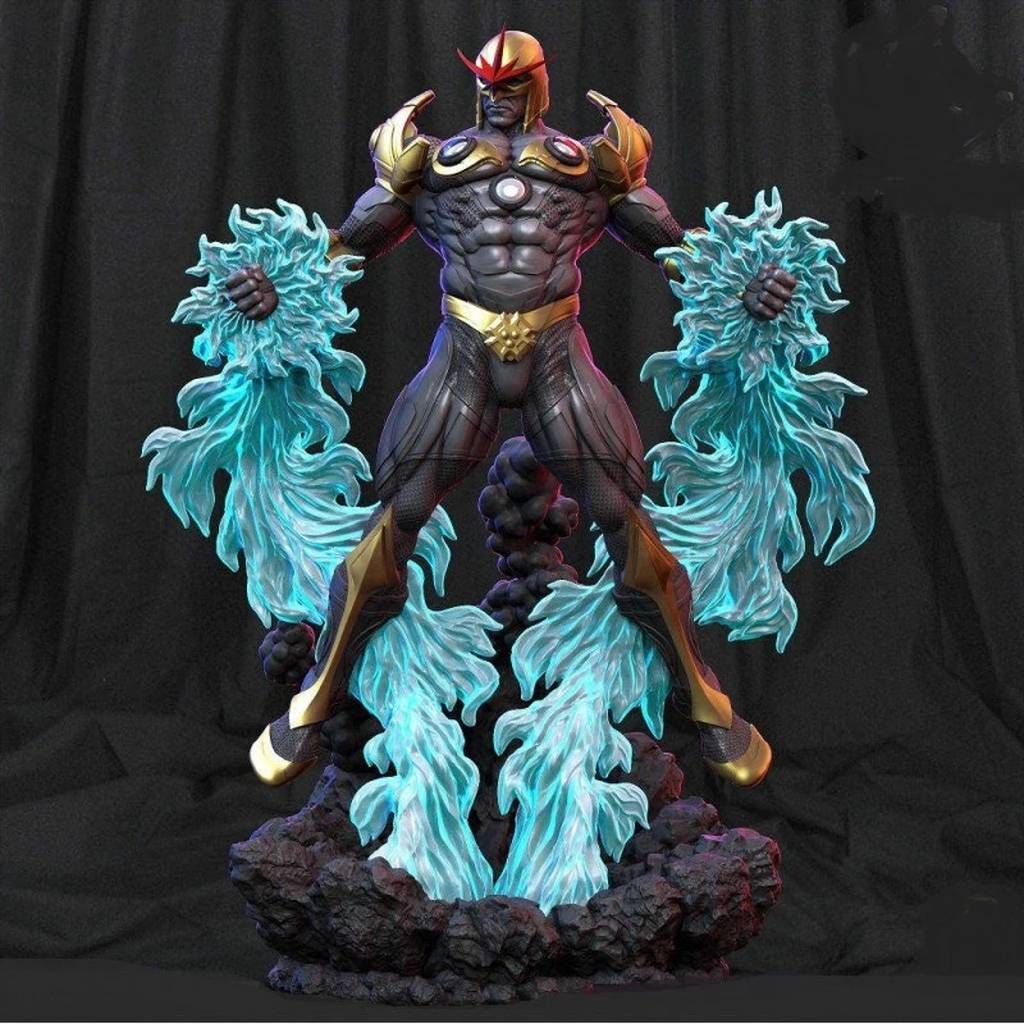 漫威 新星 理查德·赖德-P站图纸收藏馆