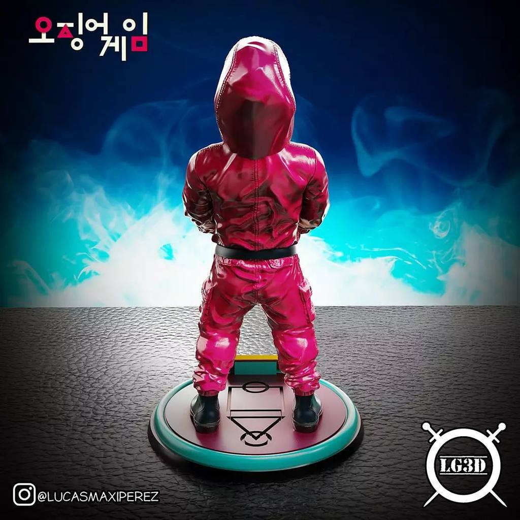 图片[3]-Lucas Perez 鱿鱼游戏 红衣人-P站图纸收藏馆