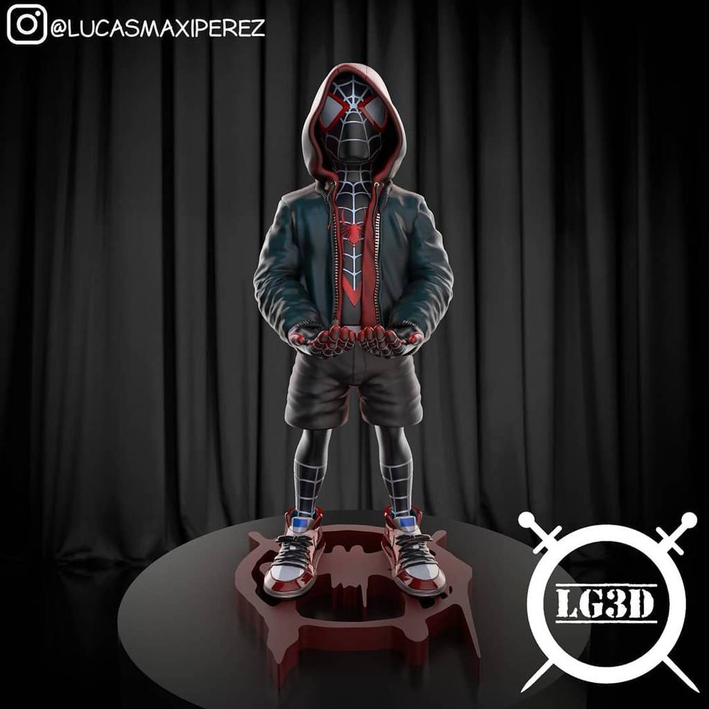 Lucas Perez 漫威 迈尔斯·莫拉莱斯-P站图纸收藏馆