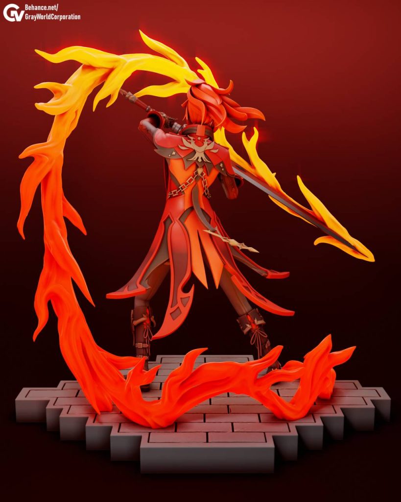 图片[2]-GrayWorld 原神 迪卢克-P站图纸收藏馆