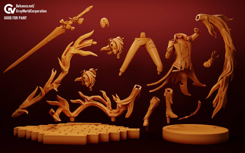 图片[3]-GrayWorld 原神 迪卢克-P站图纸收藏馆