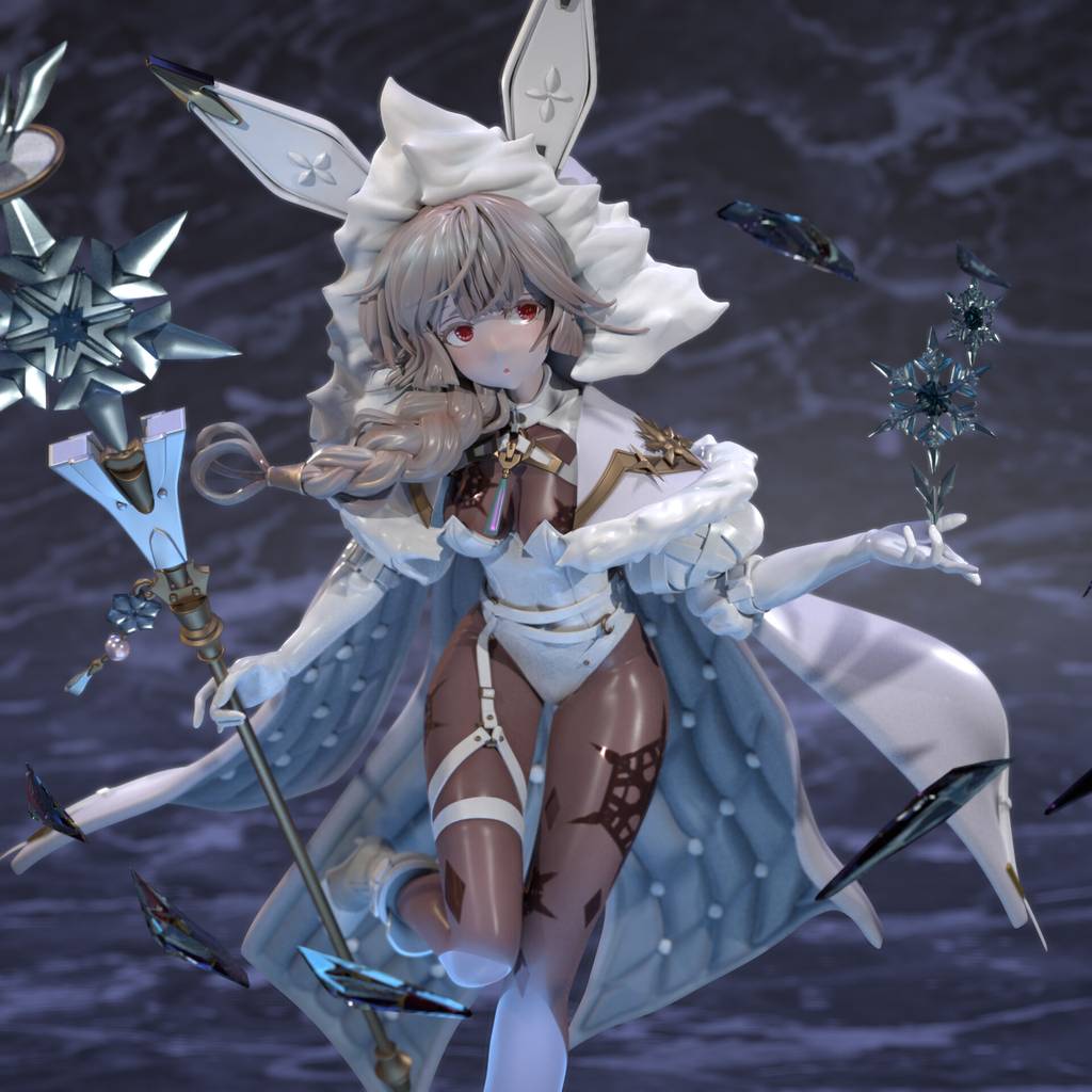 滑雪女孩-P站图纸收藏馆