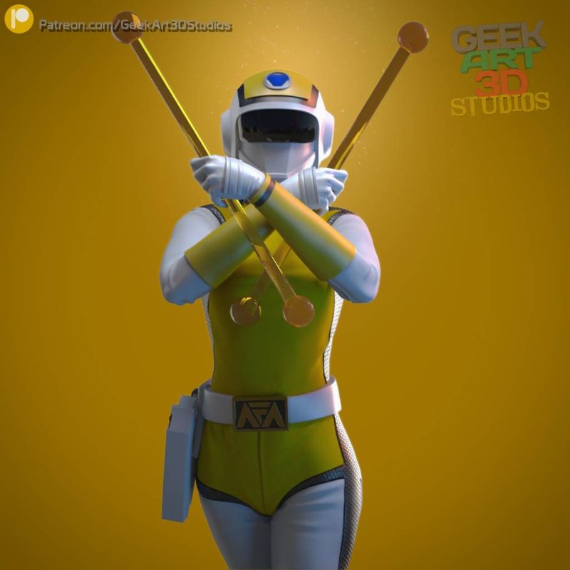 超新星闪光人 莎娜-P站图纸收藏馆