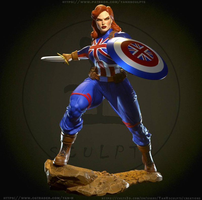 Yan H 卡特队长-P站图纸收藏馆