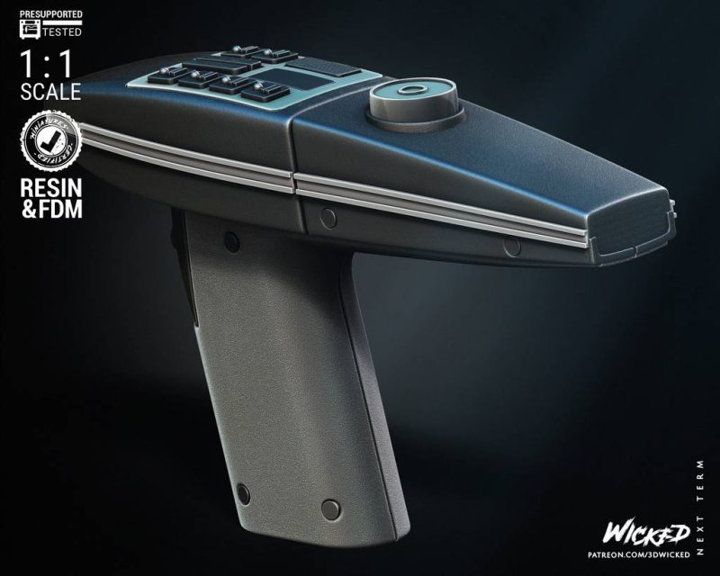 3DWicked 星际迷航 相位能量整流器-P站图纸收藏馆