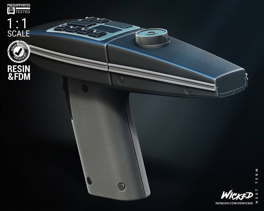 3DWicked 星际迷航 相位能量整流器-P站图纸收藏馆