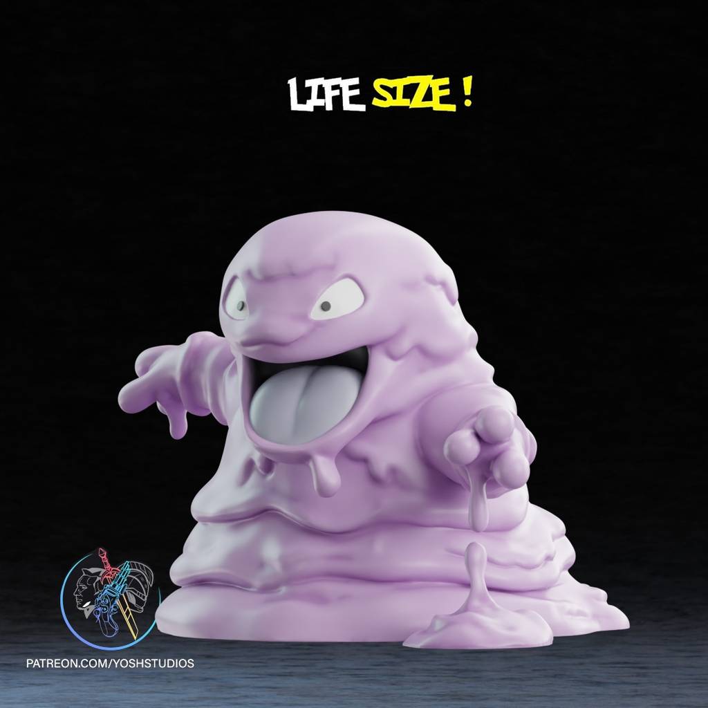 Yosh 精灵宝可梦 臭泥-P站图纸收藏馆