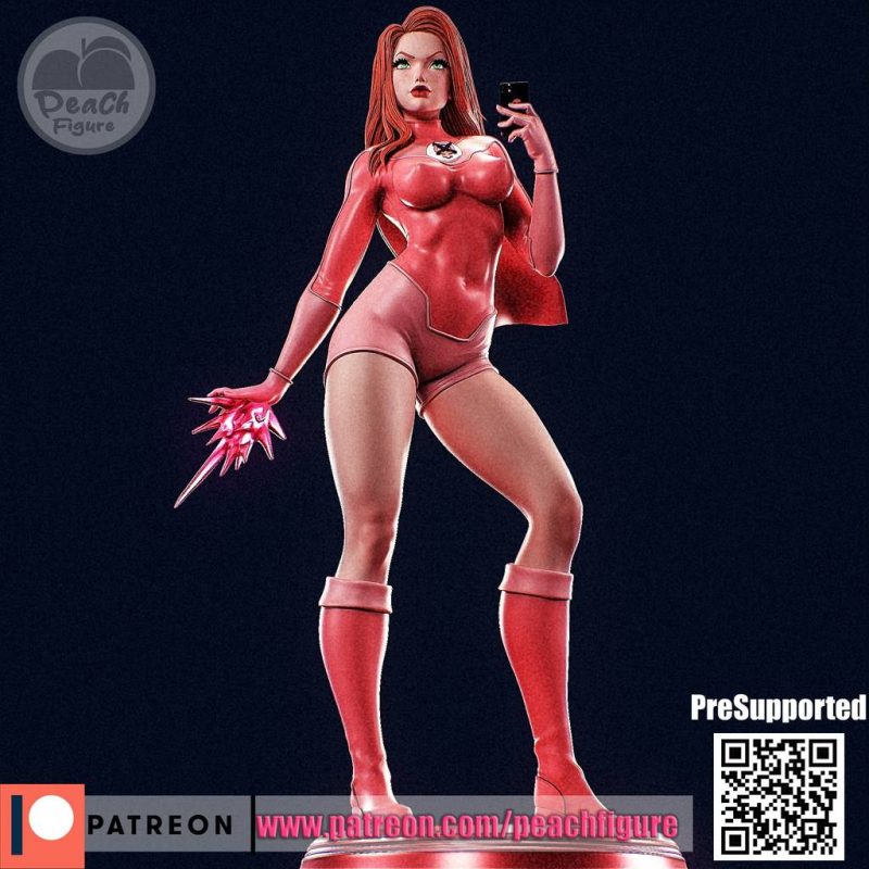 Peach Figure 无敌少侠 原子女侠伊芙-P站图纸收藏馆