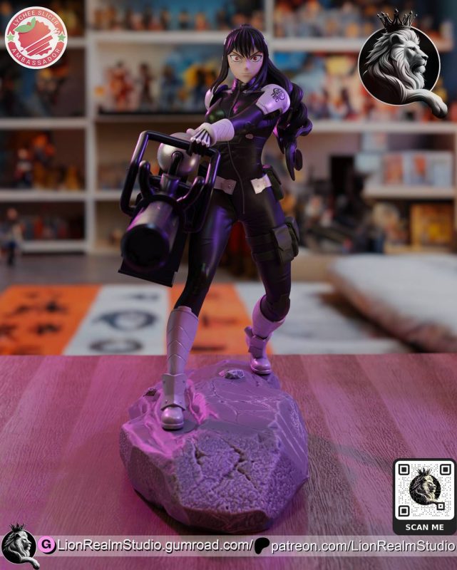 LionRealm 怪兽8号 亚白米娜-P站图纸收藏馆