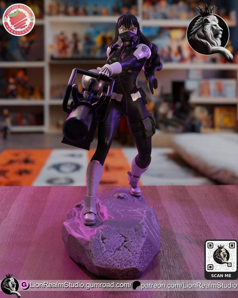 图片[2]-LionRealm 怪兽8号 亚白米娜-P站图纸收藏馆