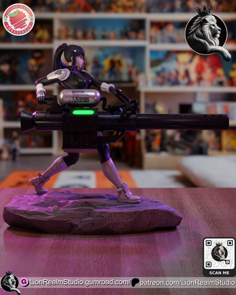 图片[3]-LionRealm 怪兽8号 亚白米娜-P站图纸收藏馆