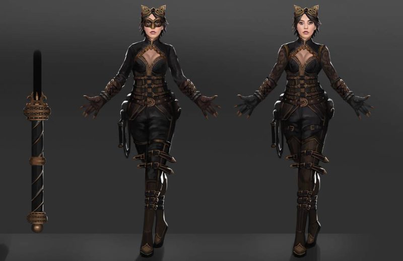 DC漫画 猫女-P站图纸收藏馆