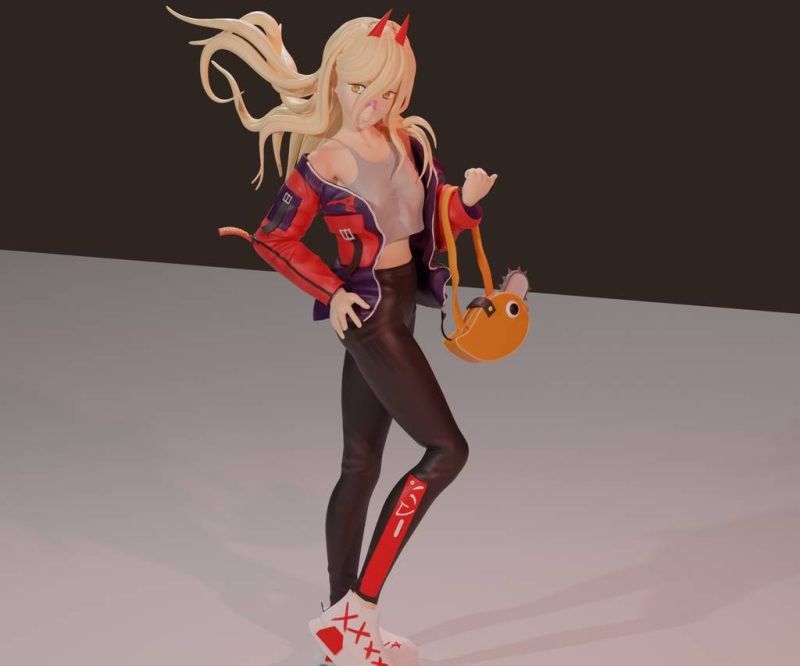 链锯人 帕瓦-P站图纸收藏馆