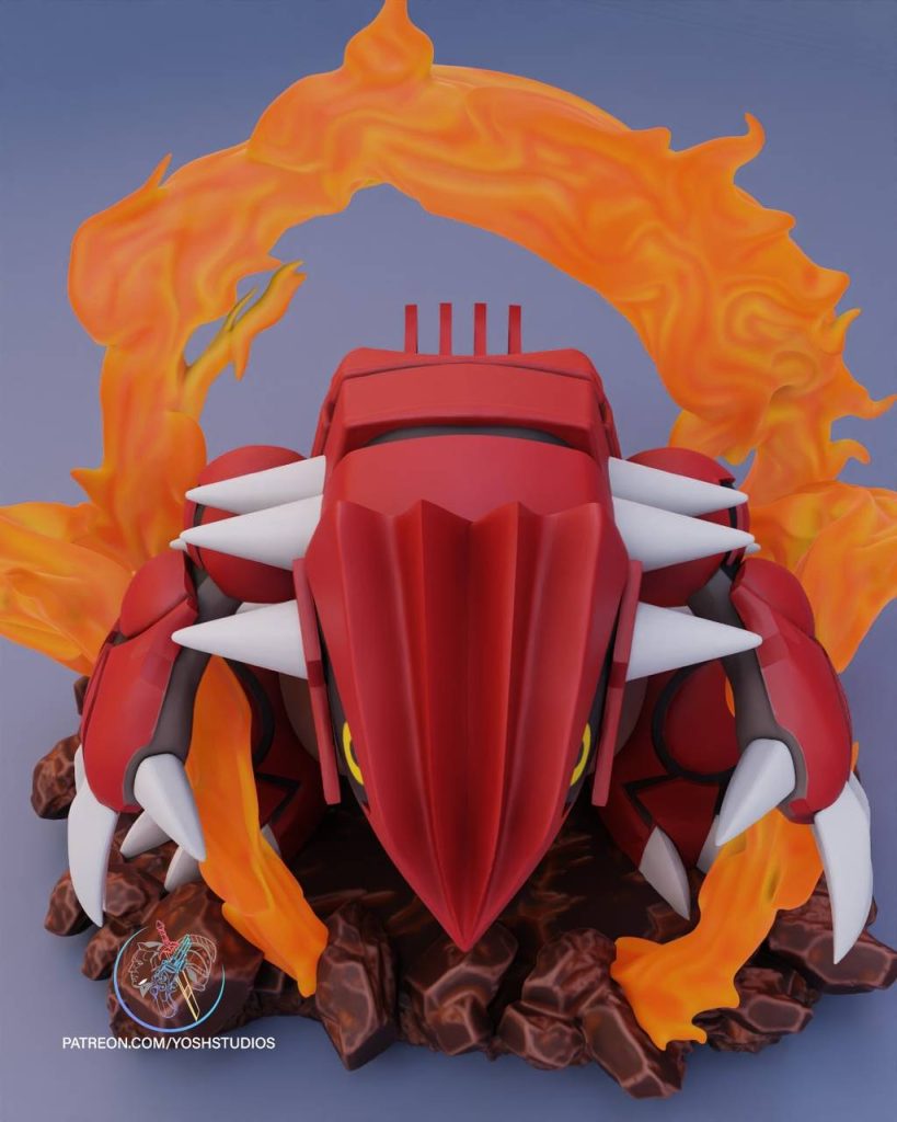 图片[2]-Yosh 精灵宝可梦 固拉多-P站图纸收藏馆