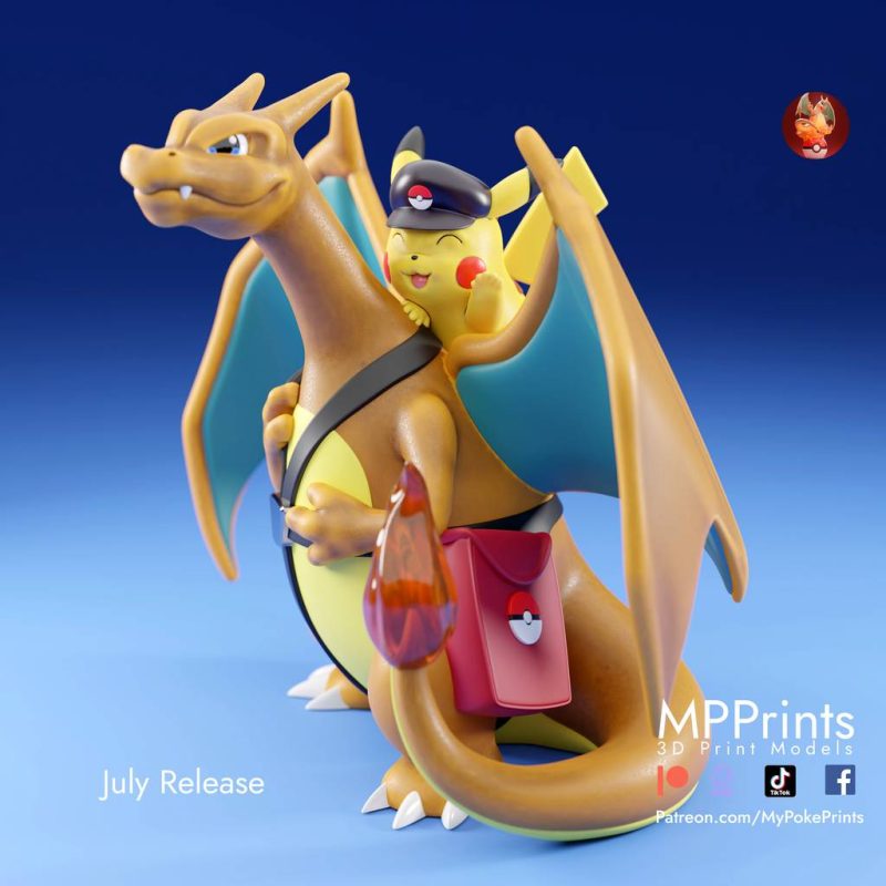 口袋妖怪 喷火龙-P站图纸收藏馆