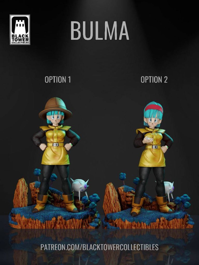 图片[2]-Black Towe 龙珠 布尔玛-P站图纸收藏馆