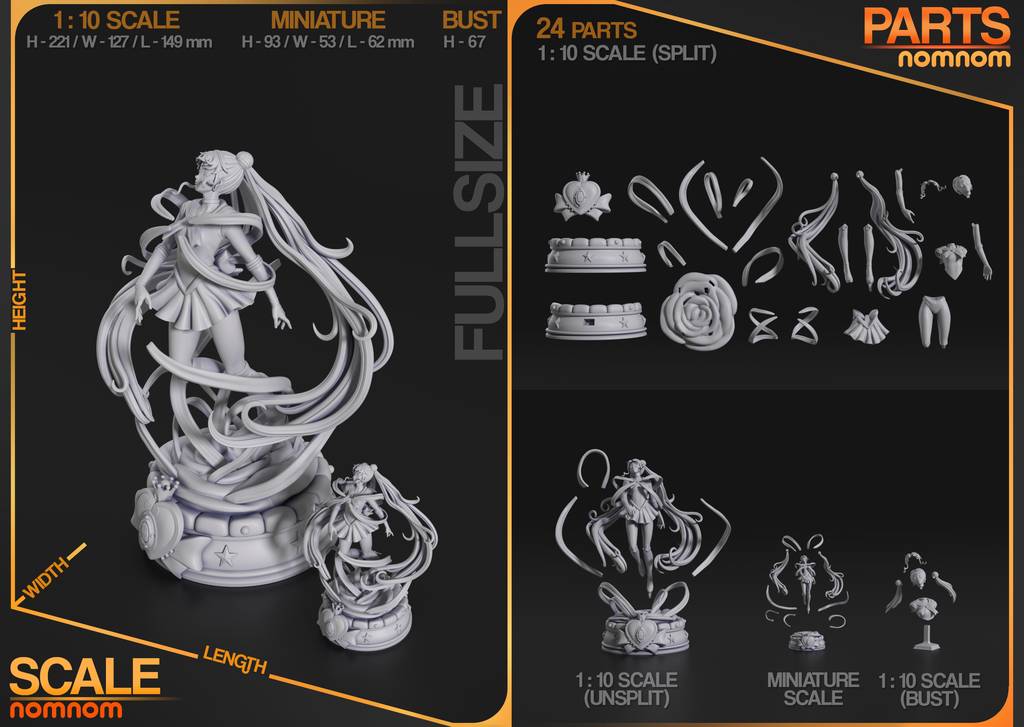 图片[2]-NomNom 美少女战士 月野兔-P站图纸收藏馆