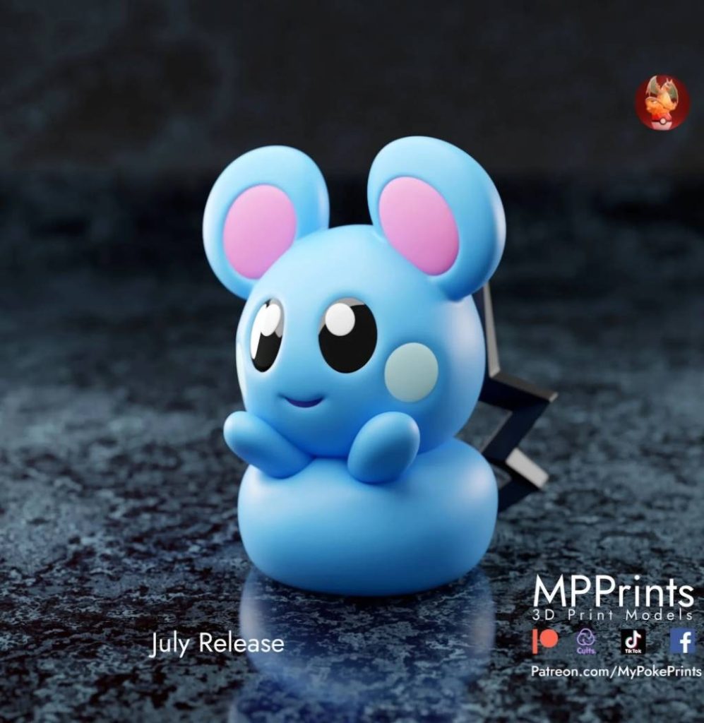 口袋妖怪 玛力露-P站图纸收藏馆