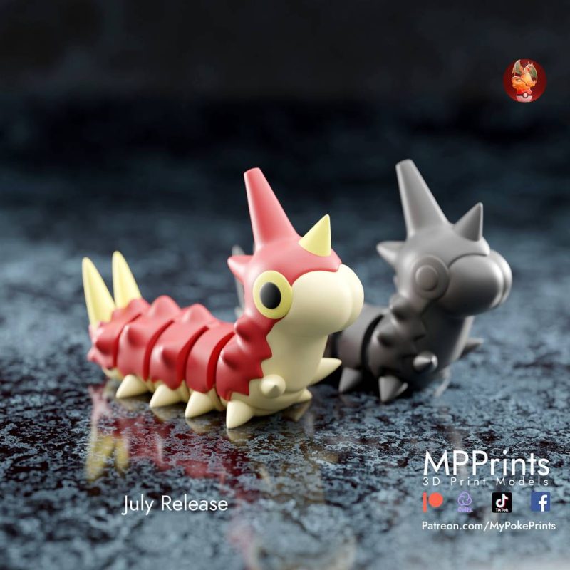 口袋妖怪 刺尾虫-P站图纸收藏馆