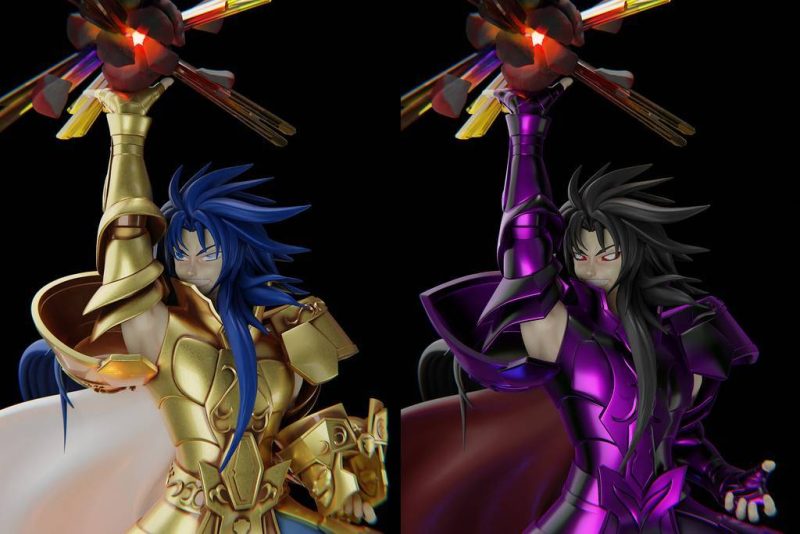 圣斗士星矢 双子座-P站图纸收藏馆