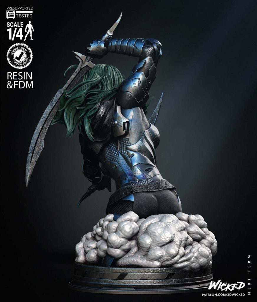 图片[2]-3DWicked 漫威 卡魔拉·贞·忽贝莉·本·泰坦-P站图纸收藏馆