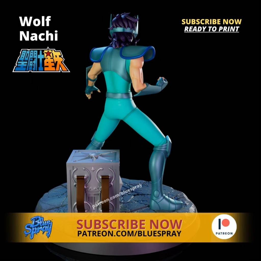 图片[2]-Blue Spray 圣斗士星矢 天狼座 那智-P站图纸收藏馆