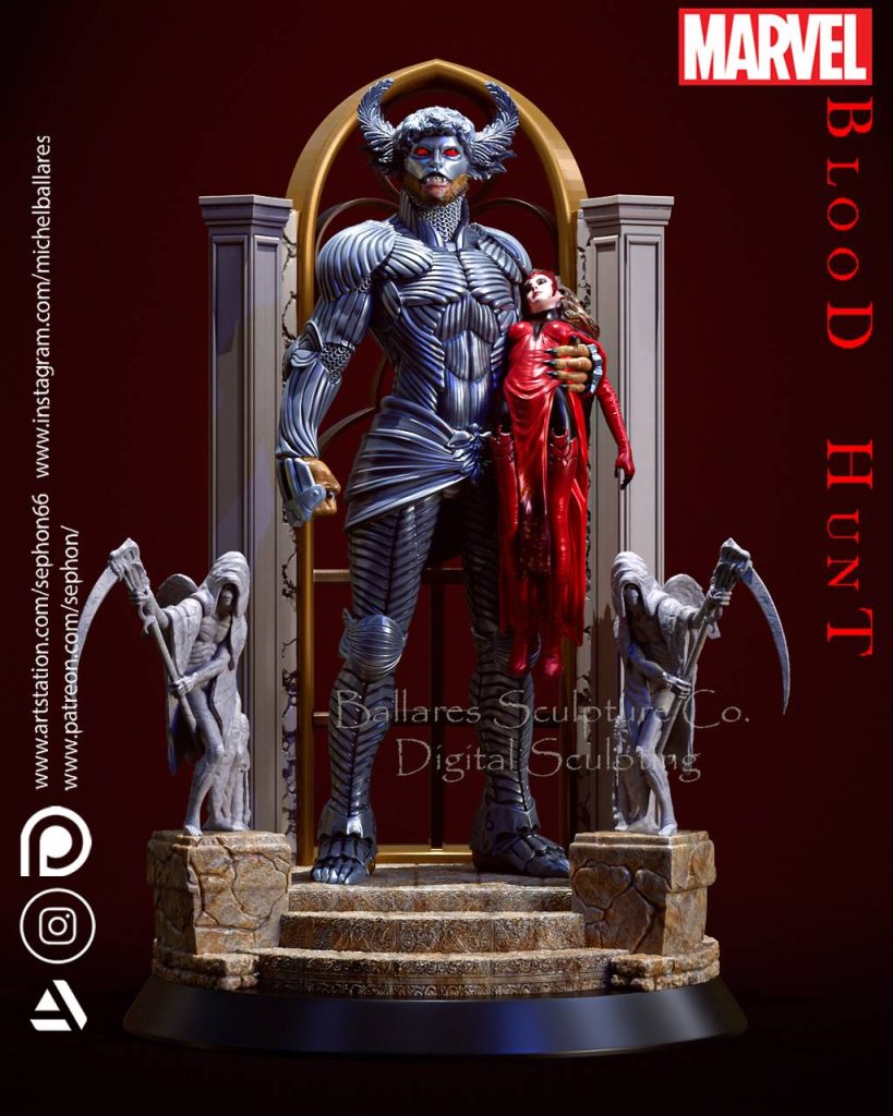 Geek MB 漫威 血腥风暴和绯红女巫-P站图纸收藏馆